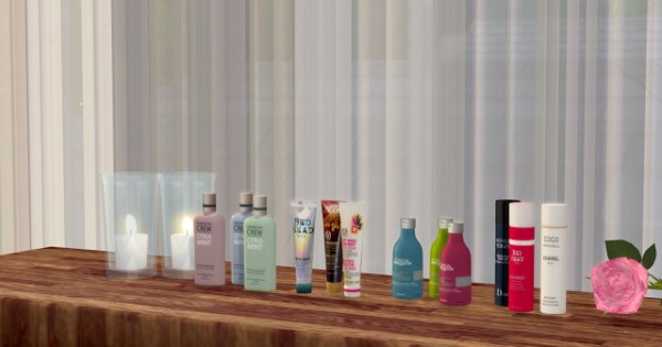  Mony Sims: Cosmetics Bottles