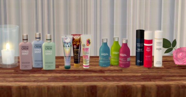  Mony Sims: Cosmetics Bottles