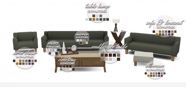  The Plumbob Architect: Country Abode   A livingroom set