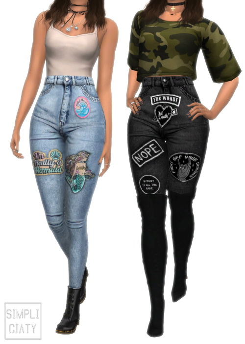  Simpliciaty: Savage Sims jeans