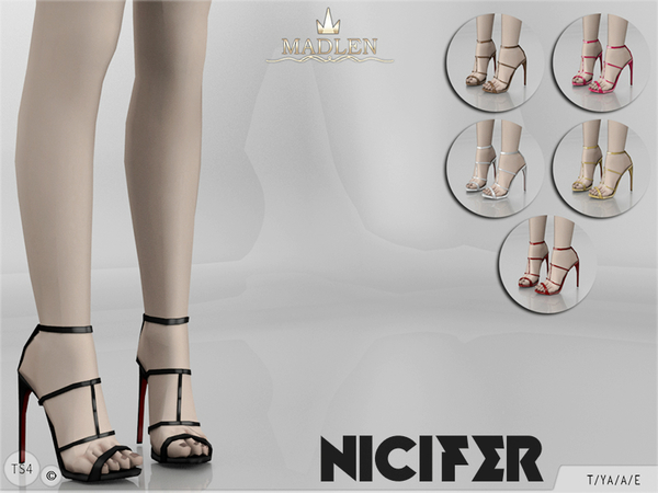  The Sims Resource: Madlen Nicifer Shoes by MJ95