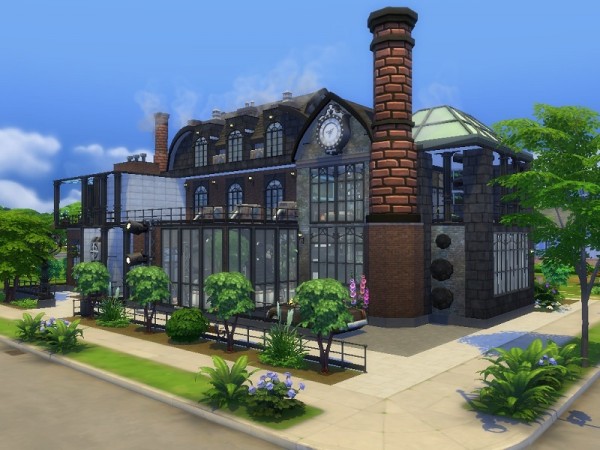  The Sims Resource: Old Brick Factory by Danuta720