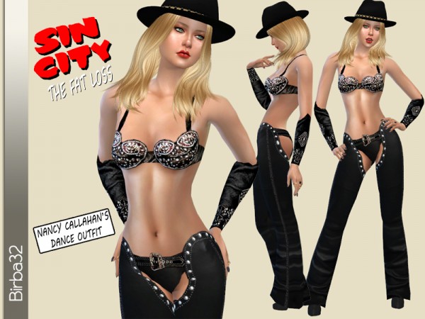  The Sims Resource: Sin City   Nancys dance outfit 2 by Birba32