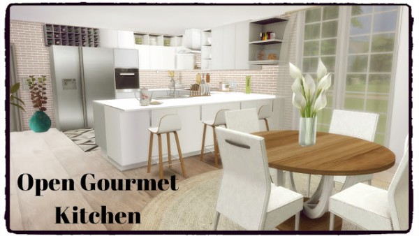  Dinha Gamer: Open Gourmet Kitchen