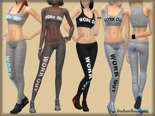  The Sims Resource: Set Work Out by bukovka