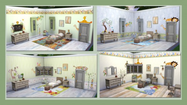  Alelore Sims Blog: Jungle and friends set