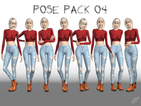  The Sims Resource: Pose Pack 04 Ingame by Ms Blue
