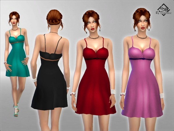  The Sims Resource: Lovely Day Dress by Devirose