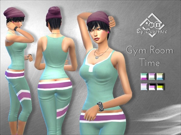  The Sims Resource: Gym Room Time by Devirose