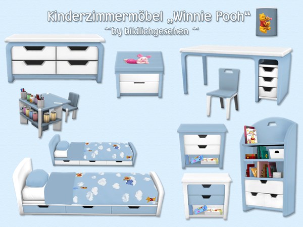  Akisima Sims Blog: „Winnie Pooh“ kidsroom