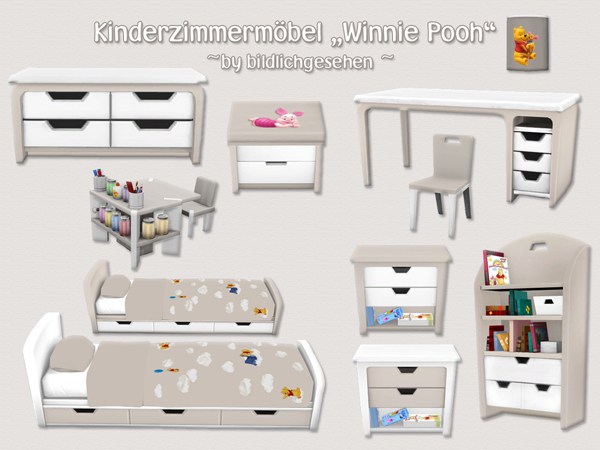  Akisima Sims Blog: „Winnie Pooh“ kidsroom