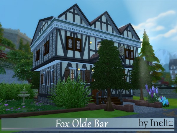  The Sims Resource: Fox Olde Bar by Ineliz