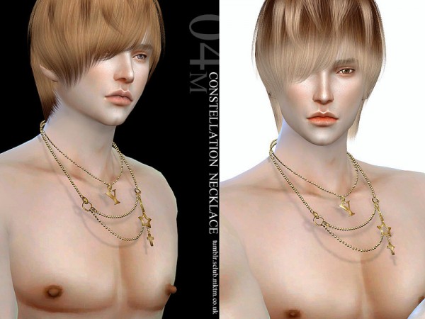  The Sims Resource: Necklace M04 by S Club