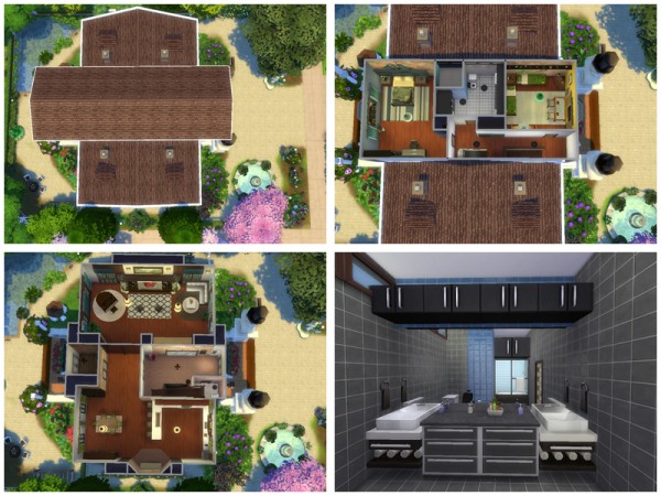  The Sims Resource: The White Manor house by Danuta720