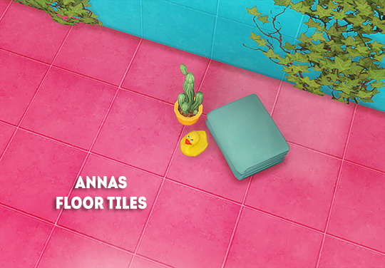  LinaCherie: Anna’s floor tiles   in 19 colors