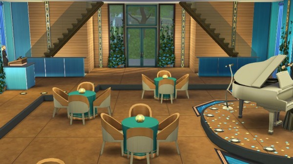  Ihelen Sims: Azure restaurant by fatalist