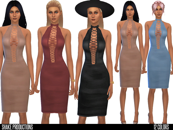  The Sims Resource: Shake Productions 52   Dress