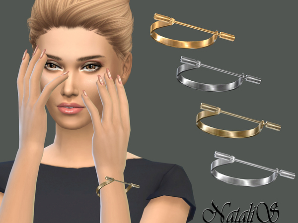  The Sims Resource: Tie pin bracelet by NataliS