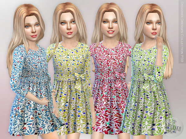 The Sims Resource: Designer Dresses Collection P39 by lillka