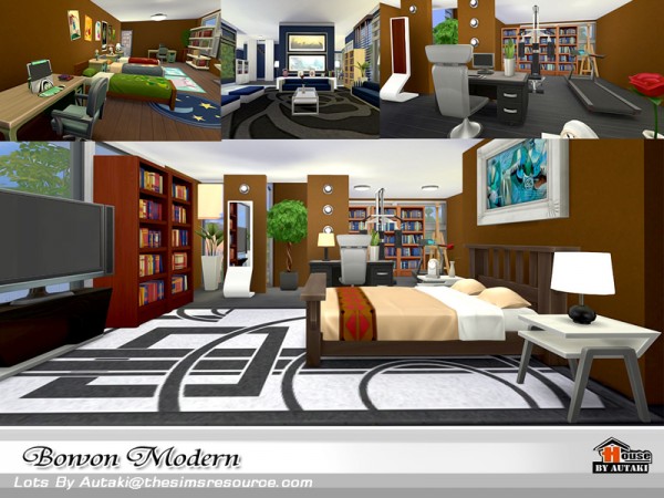  The Sims Resource: Bowon Modern by Autaki
