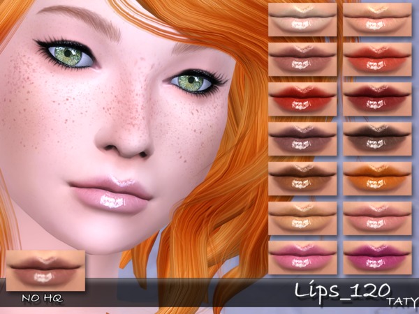  The Sims Resource: Taty Lips 120