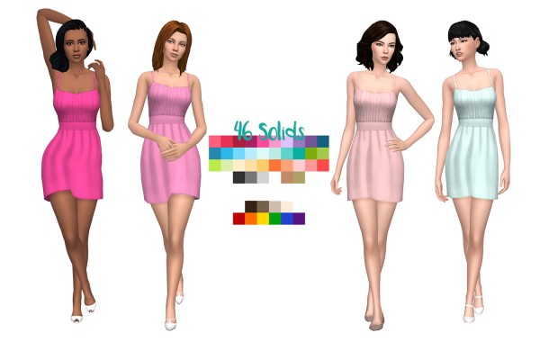  Simsworkshop: The Caity Dress