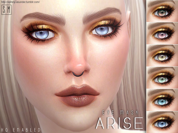  The Sims Resource: Arise    Eye Mask by Screaming Mustard