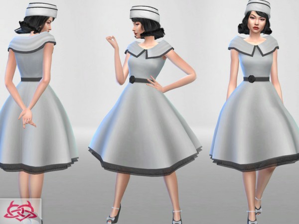  The Sims Resource: Set hair/dress/shoes/hat by Colores Urbanos