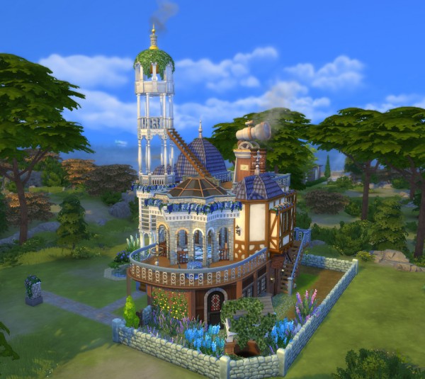  Mod The Sims: The Stargazers House No CC by Velouriah