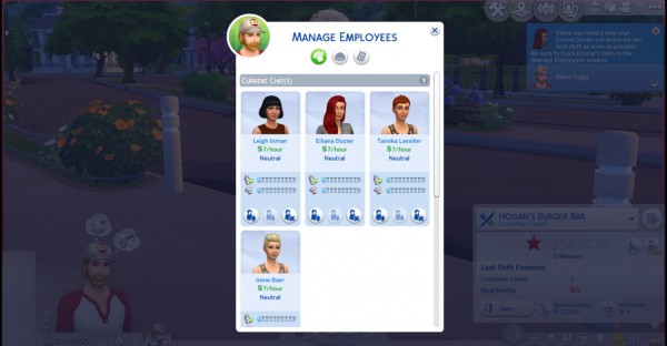  Mod The Sims: Hire Additional Chef 4 by novalpangestik