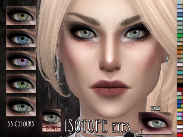  The Sims Resource: Isotope Eyes by Remus Sirion