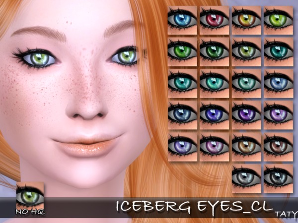  The Sims Resource: Iceberg Eyes by Taty
