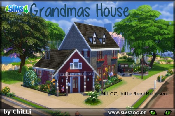  Blackys Sims 4 Zoo: Grandmas House by ChiLLi
