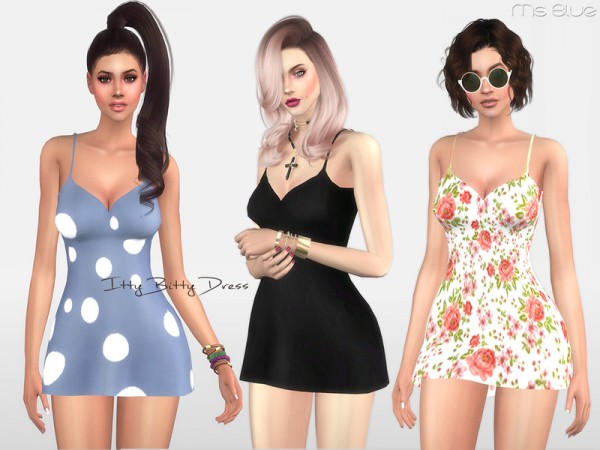  The Sims Resource: Itty Bitty Dress by Ms Blue