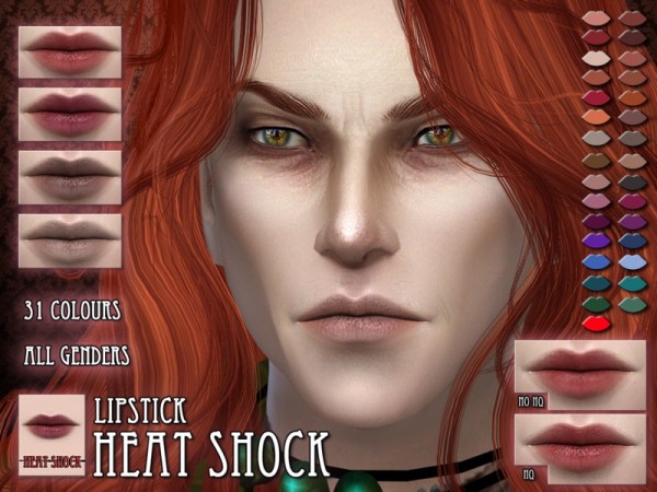  The Sims Resource: Heat Shock lips RemusSirion