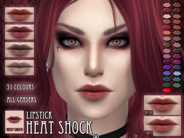  The Sims Resource: Heat Shock lips RemusSirion