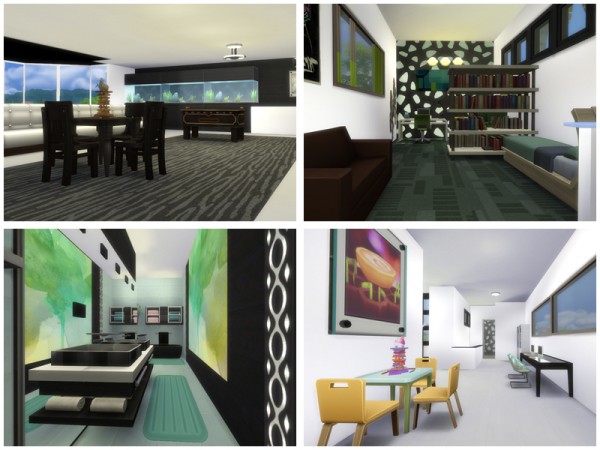  The Sims Resource: Madera house by Danuta720