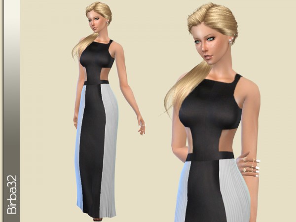  The Sims Resource: Heartbeat Dress by Birba32