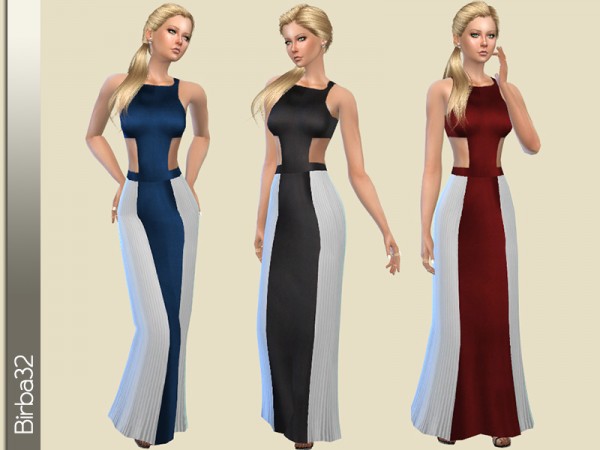  The Sims Resource: Heartbeat Dress by Birba32