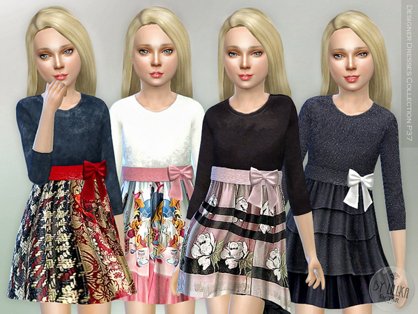  The Sims Resource: Designer Dresses Collection P37 by lillka