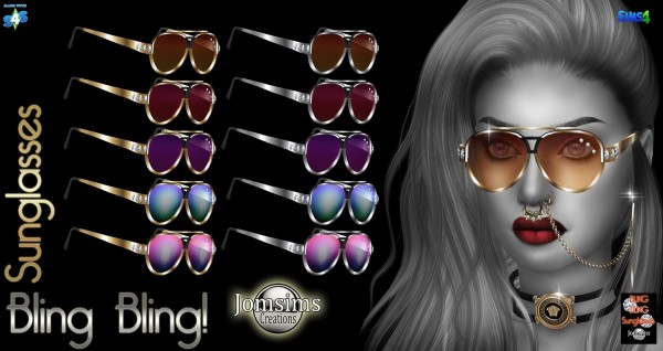  Jom Sims Creations: Bling Bling Sunglasses