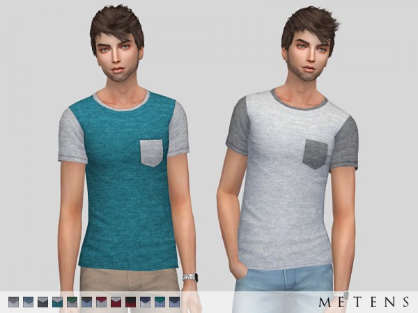  The Sims Resource: Fransisco T shirt by Metens