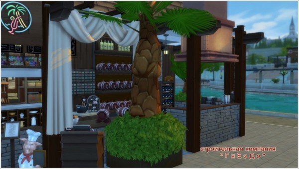  Sims 3 by Mulena: Nafanja restaurant