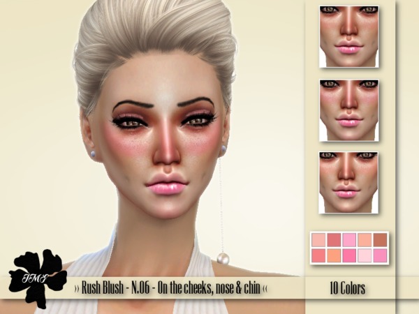  The Sims Resource: Rush Blush N06 by IzzieMcFire