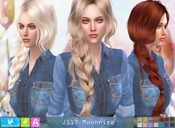  NewSea: J117 Moonrise donation hairstyle