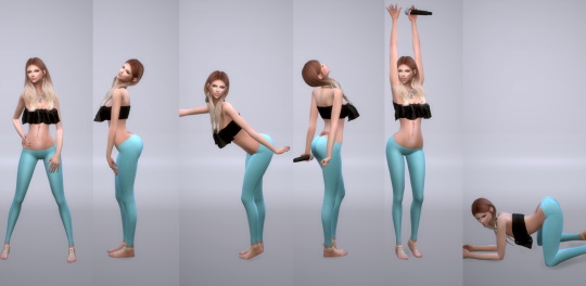  Simsworkshop: Model Pose Set 10 by ConceptDesign97