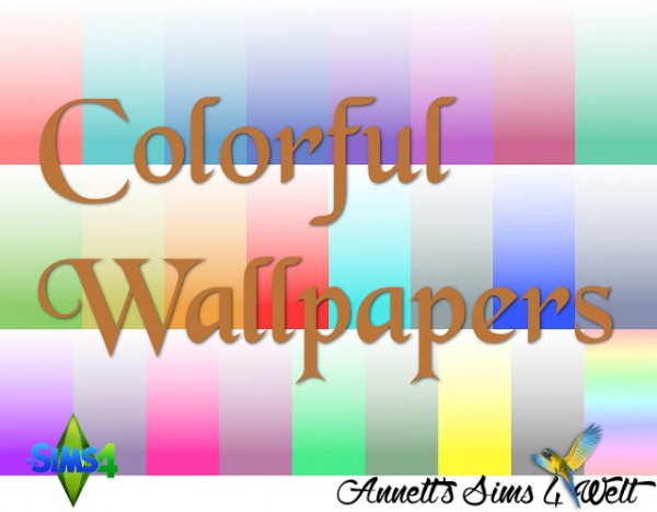  Annett`s Sims 4 Welt: Colorful walls