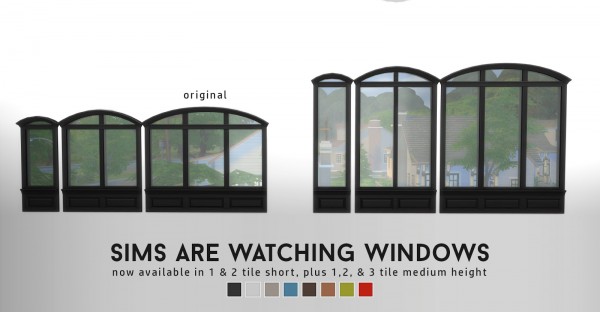  Simsational designs: Window Addons