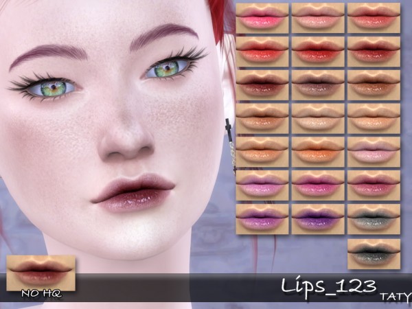  Simsworkshop: Lips 123 by Taty