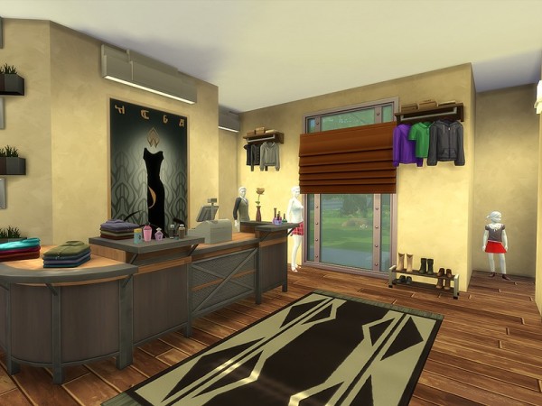  The Sims Resource: Textiles and Decor Store by Ineliz